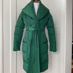 Dan Munier Green Nylon Coat